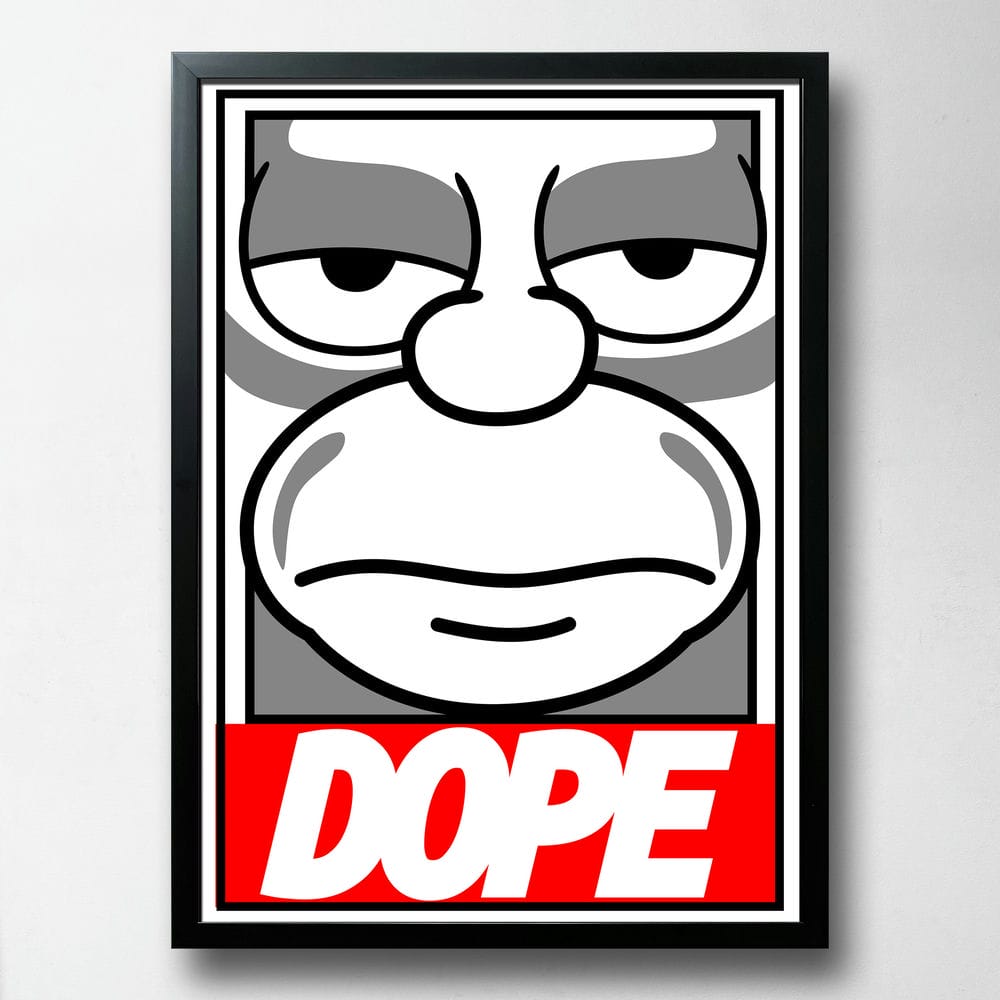 Постер Simpson Dope, ПВХ