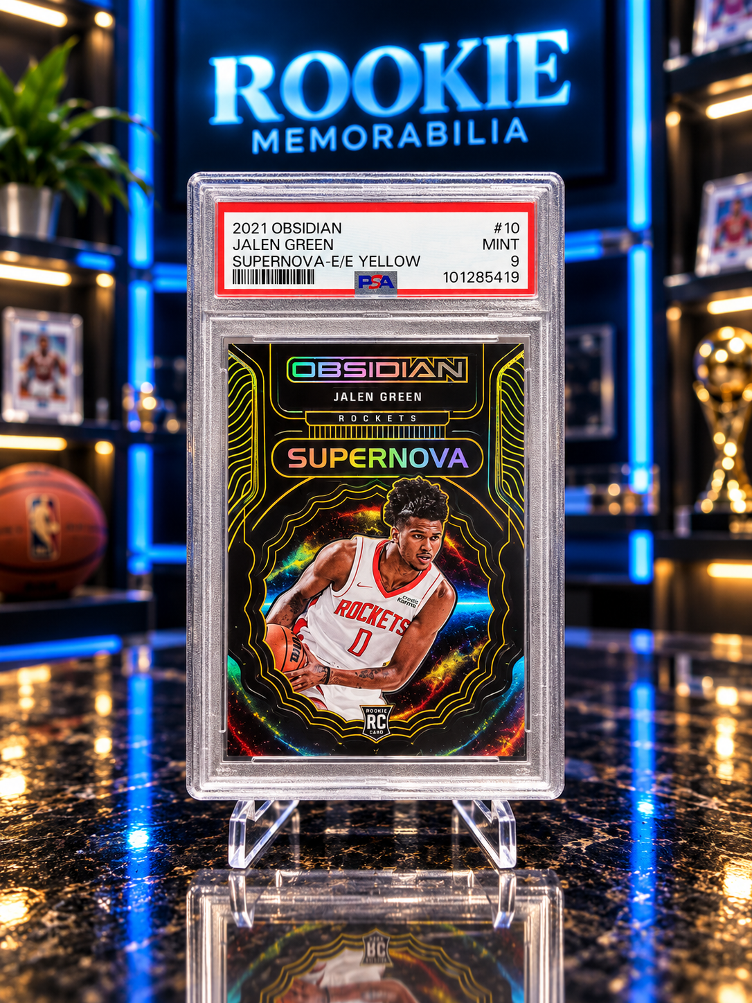 Jalen Green 1/10 Supernova PSA 9