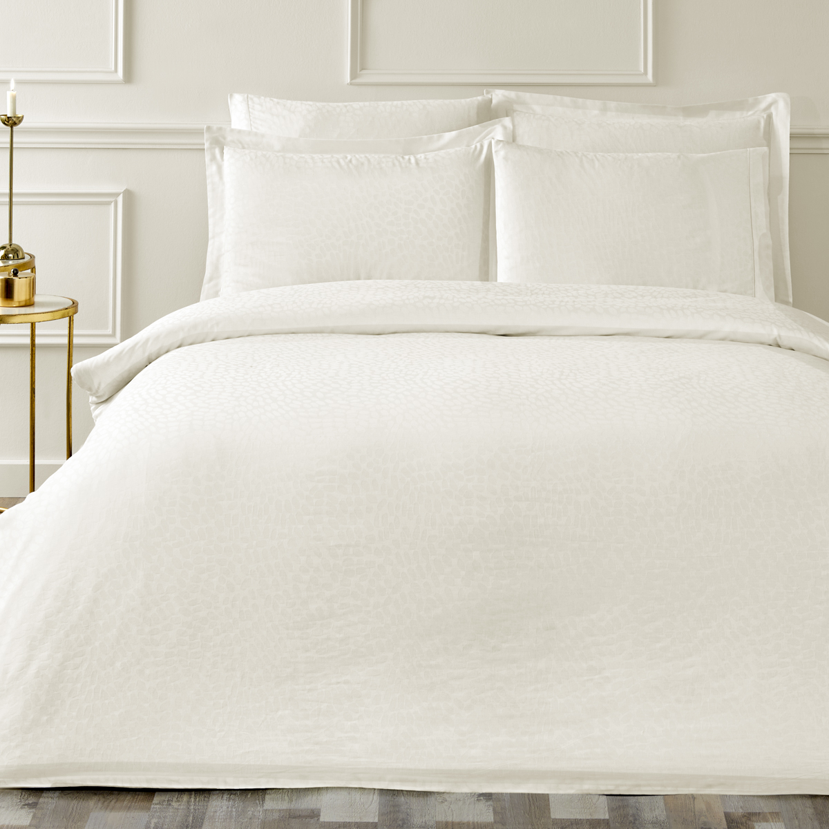 Комплект постільної білизни Leopardo сатин жакард преміум бренду Tivolyo Home