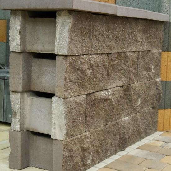 Блок декоративний незнімної опалубки (500х400х235)