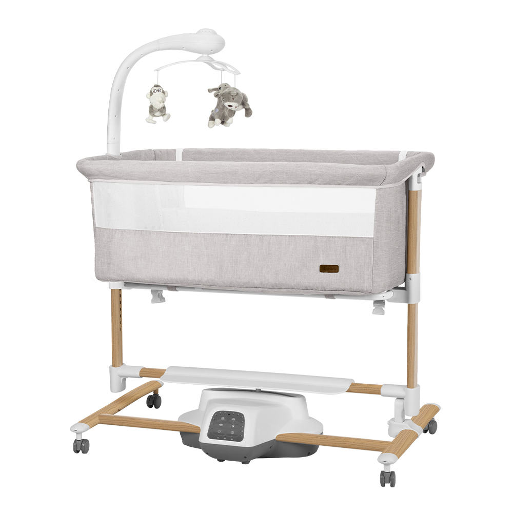 Дитяче ліжечко-гойдалка CARRELLO Bloom CRL-10304 Silk Beige Wooden