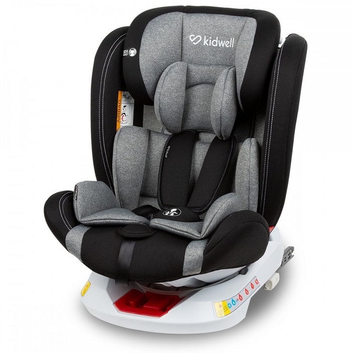 Дитяче автокрісло Kidwell Orbit ISOFIX 0-36 кг black 01