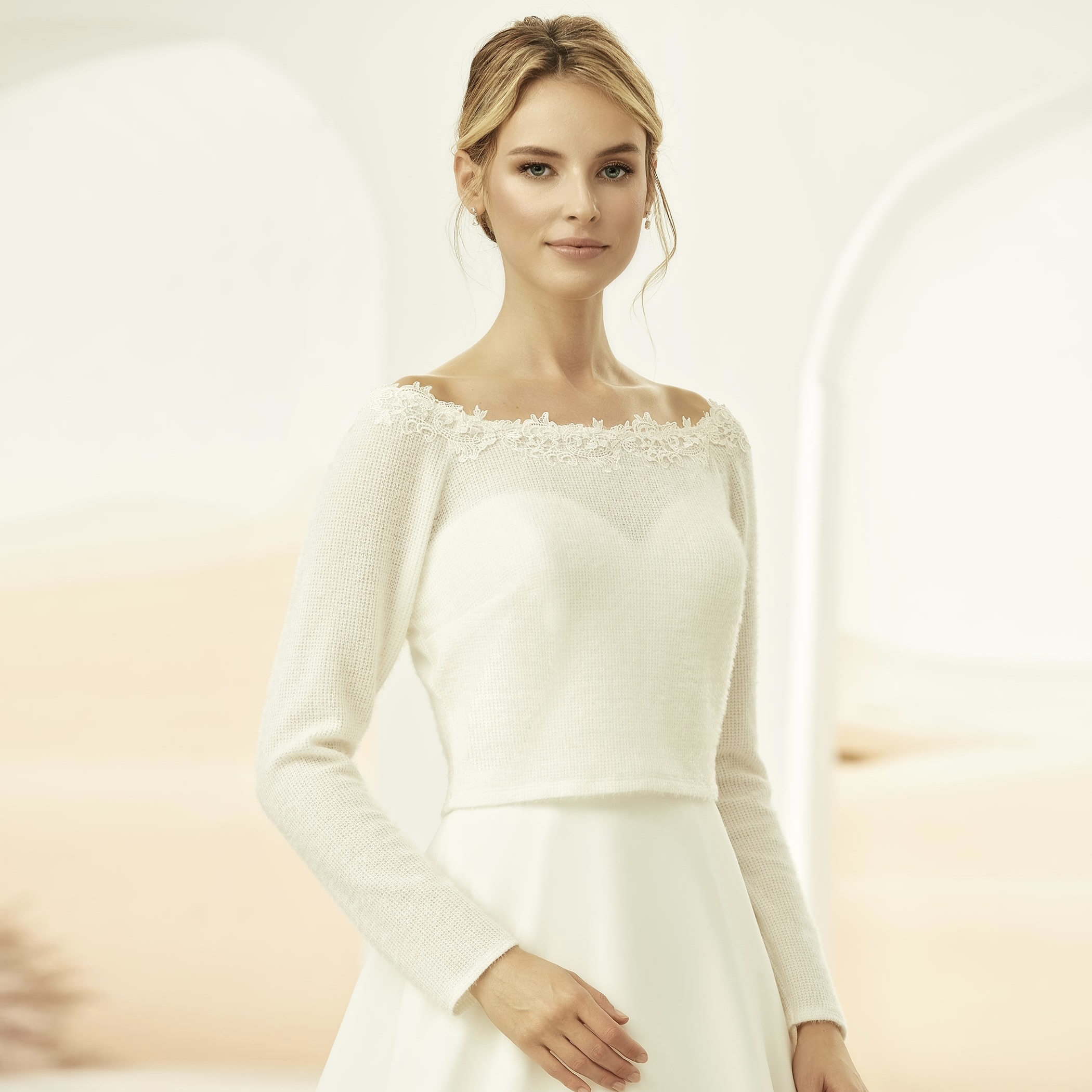 Bianco Evento Brautjacke E325