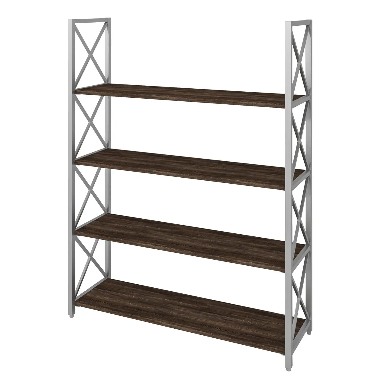 Стелаж металевий 4 полиці XX 1B, стелаж з полицями 1120/348/1265 мм., стелаж Лофт