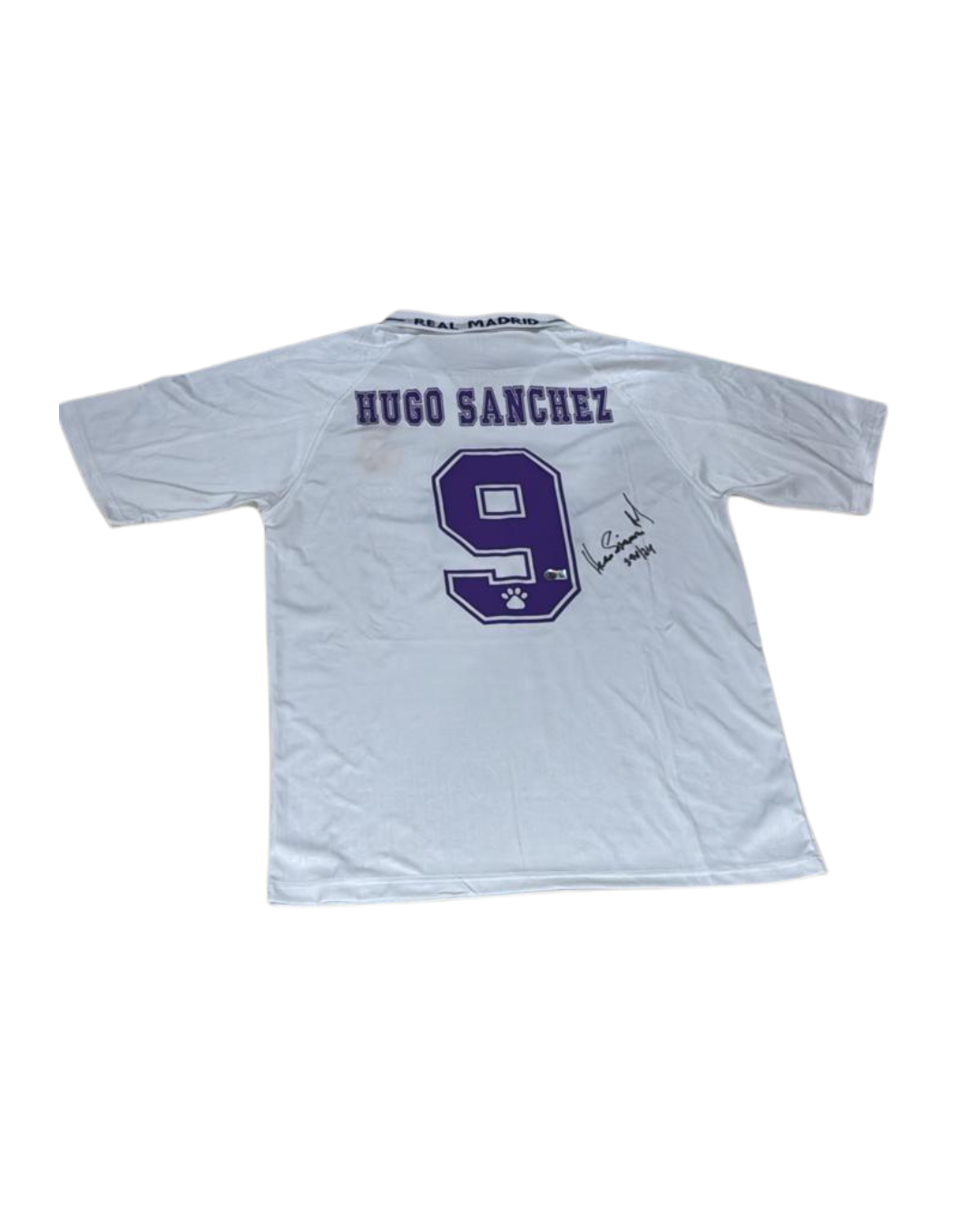 JERSEY HUGO SANCHEZ SIGNED CERTIFICADO BECKETT
