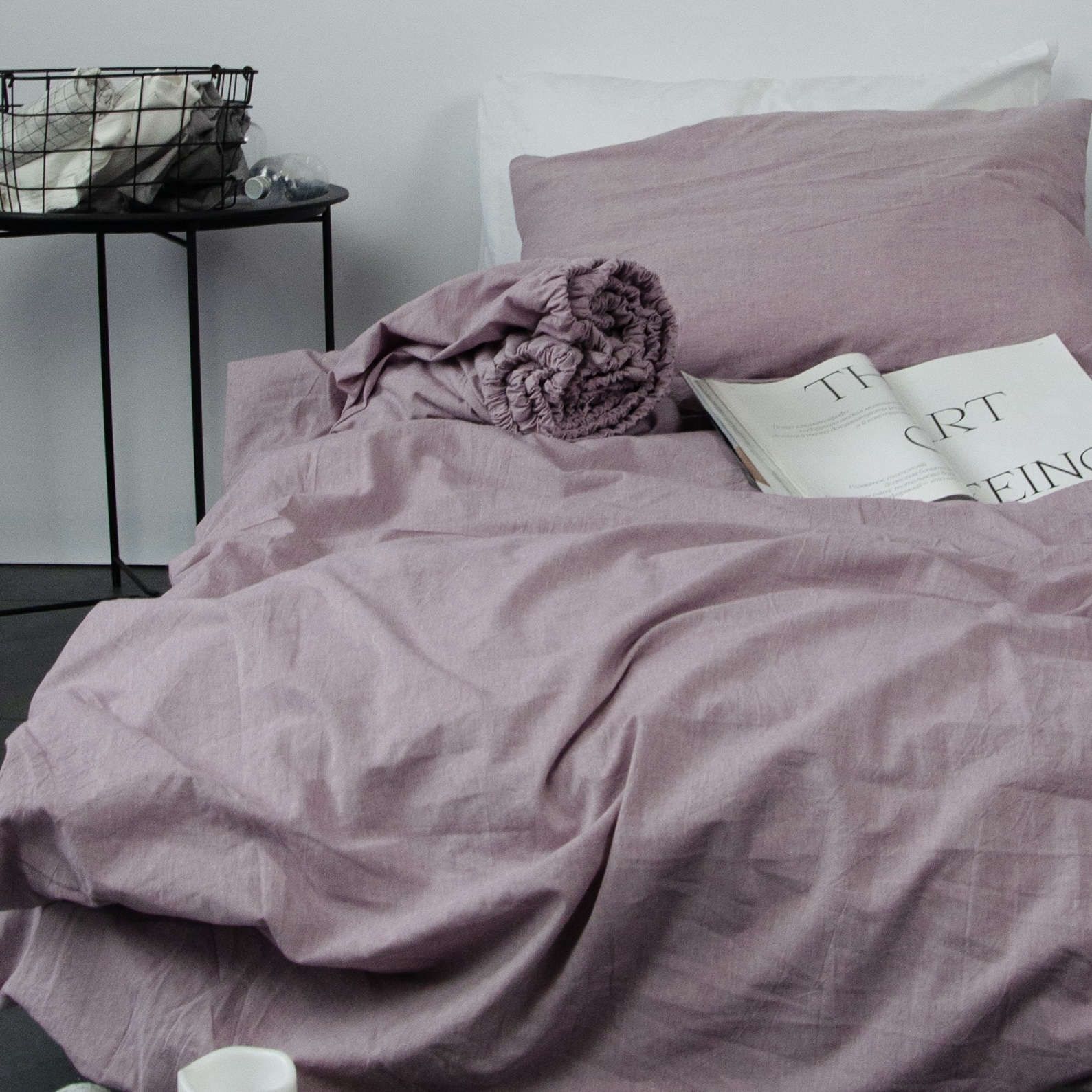 Постільний комплект Варена 100% бавовна Ліловий