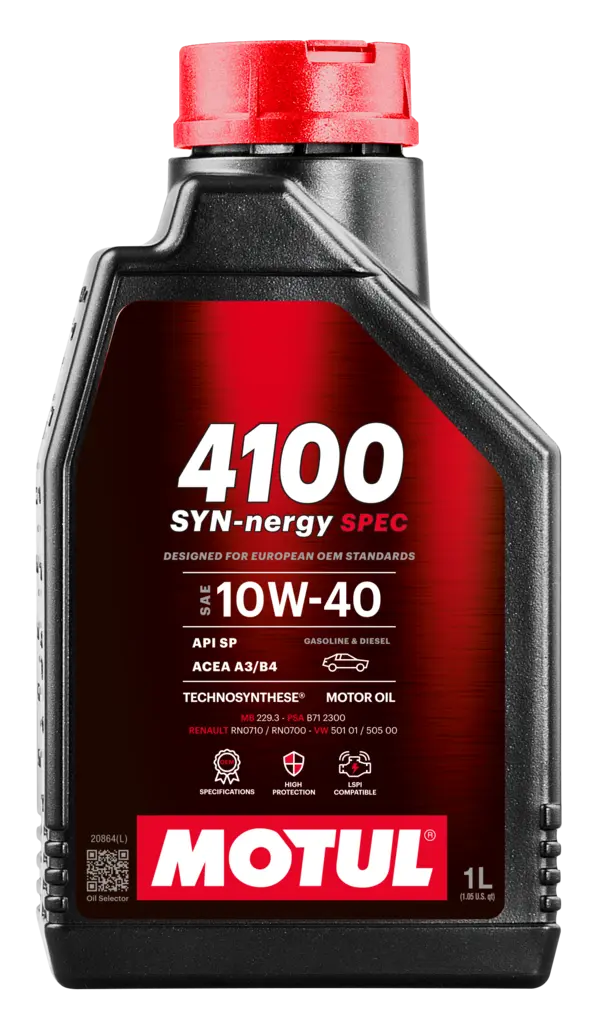Олива моторна MT 4100 SYN-nergy SPEC 10W-40 1L
