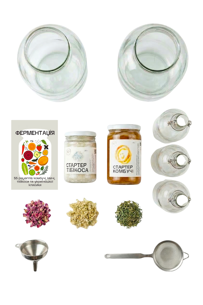 Домашня майстерня ферментації: комбуча та тібікос