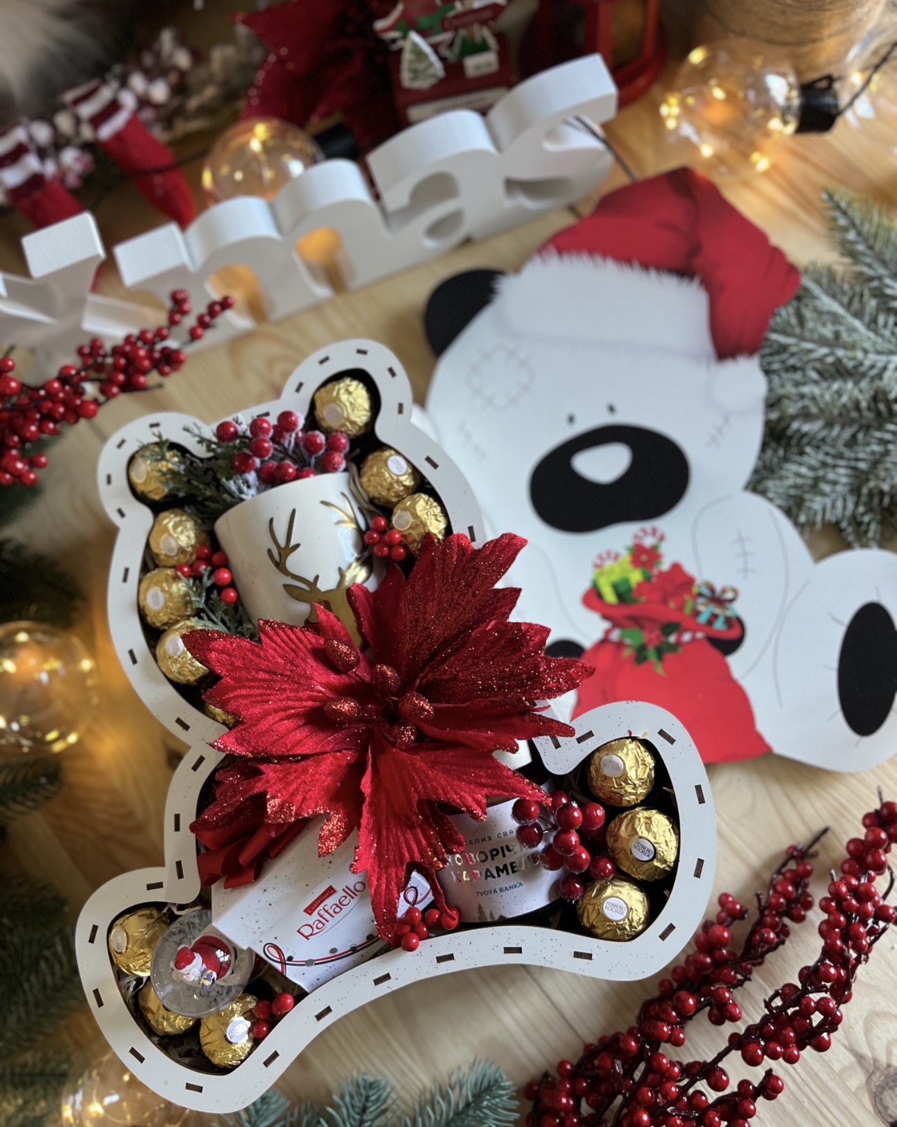 Подарунковий набір «Новорічна Панда»