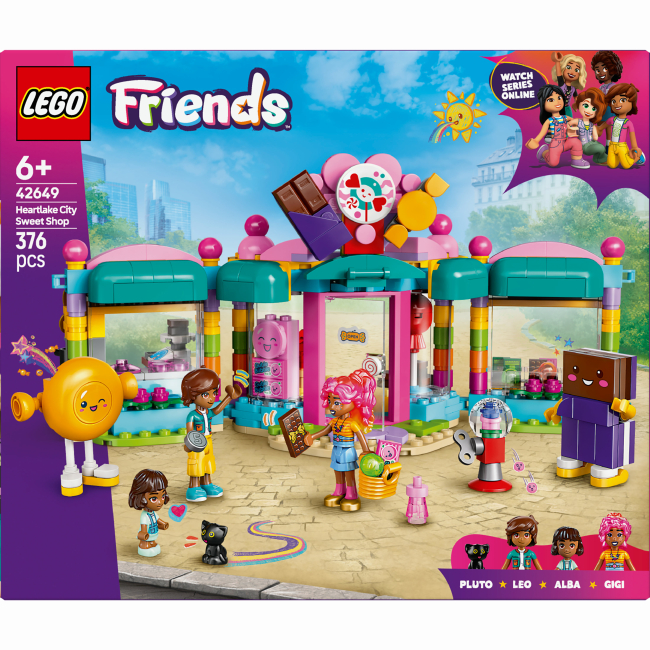 Конструктор LEGO Friends Цукерня Хартлейк-Сіті (42649)