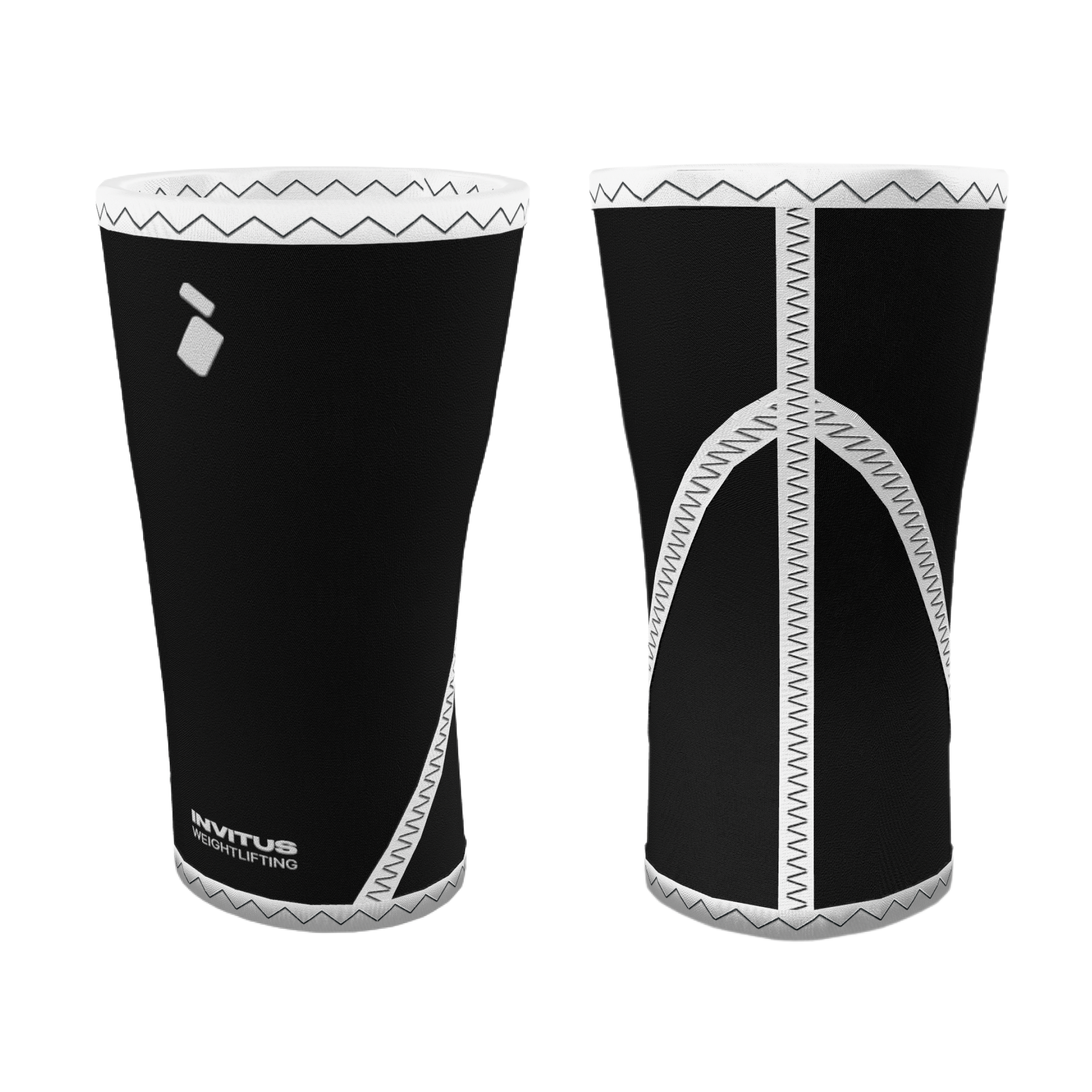 White Knee Sleeves 7mm