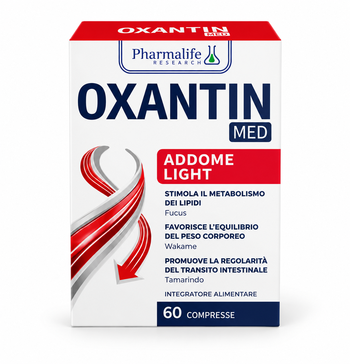 Дієтична добавка для зменшення абдомінального жиру Oxantin "Легке травлення", 60 таб.