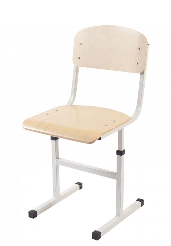 Стілець Т-подібний,(опція р.г.№3) №4-6, лакове покриття фанери, каркас - міцна квадратна труба KOMODO.