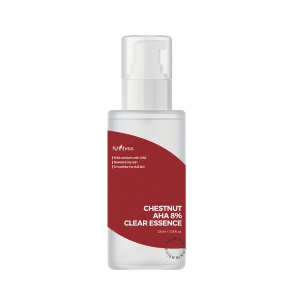 Есенція оновлююча з AHA кислотою і екстрактом каштану Isntree Chestnut AHA 8% Clear Essence 100 ml