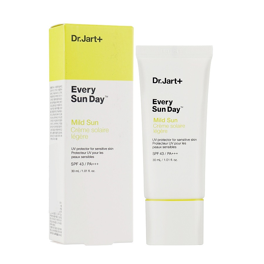 Крем сонцезахисний для чутливої шкіри Dr.Jart+ Every Sun Day Mild Sun SPF 43 PA+++ 30 ml