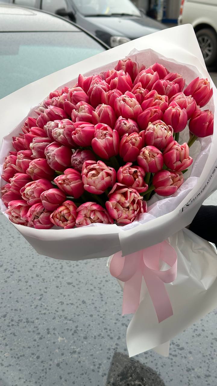 51 тюльпан в упакуванні