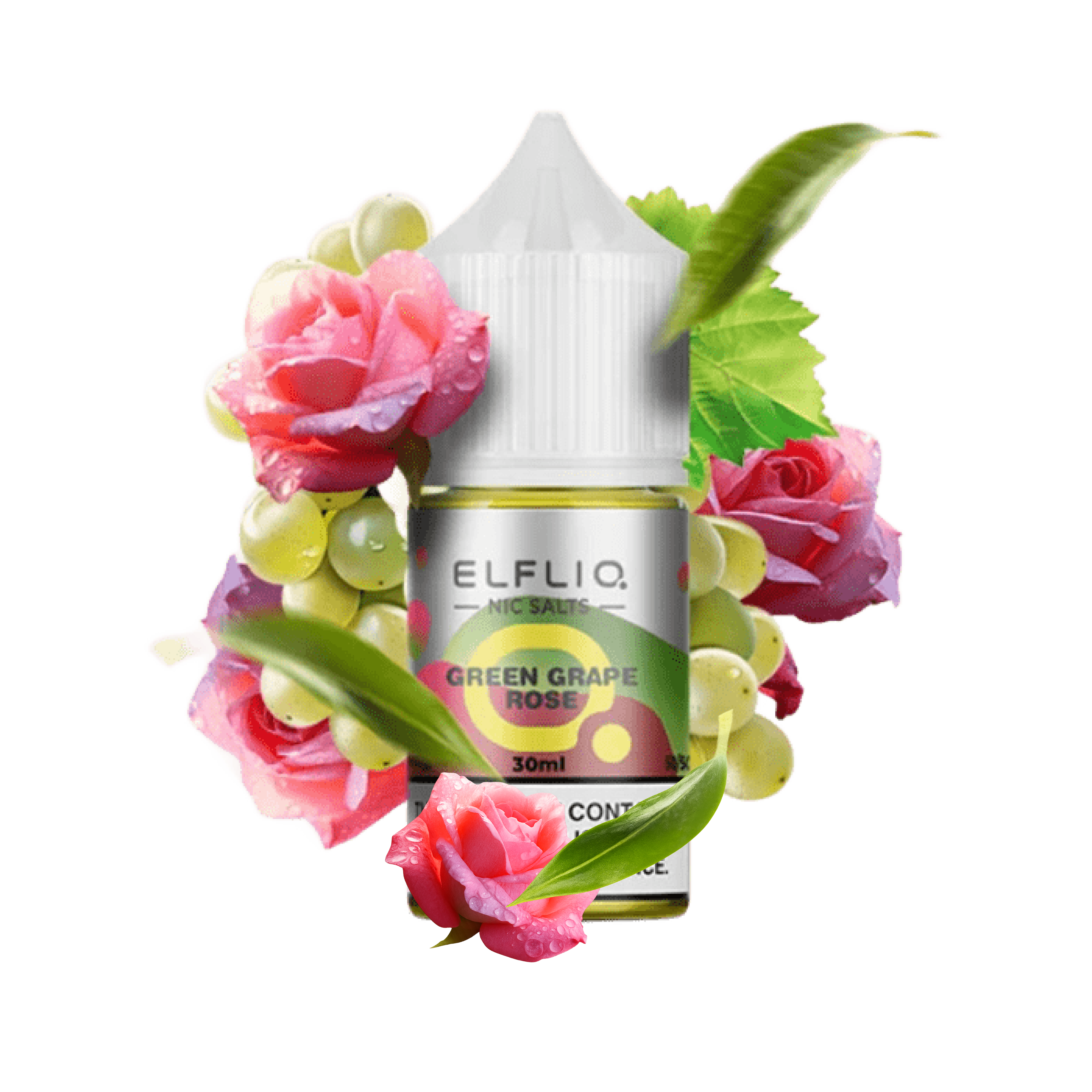 Eӏf Liq 30ml Green Grape Rose ( Зелений Виноград Троянда )