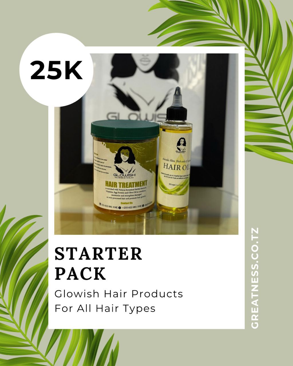 Greatness - Hair Care Products - Starter Pack.