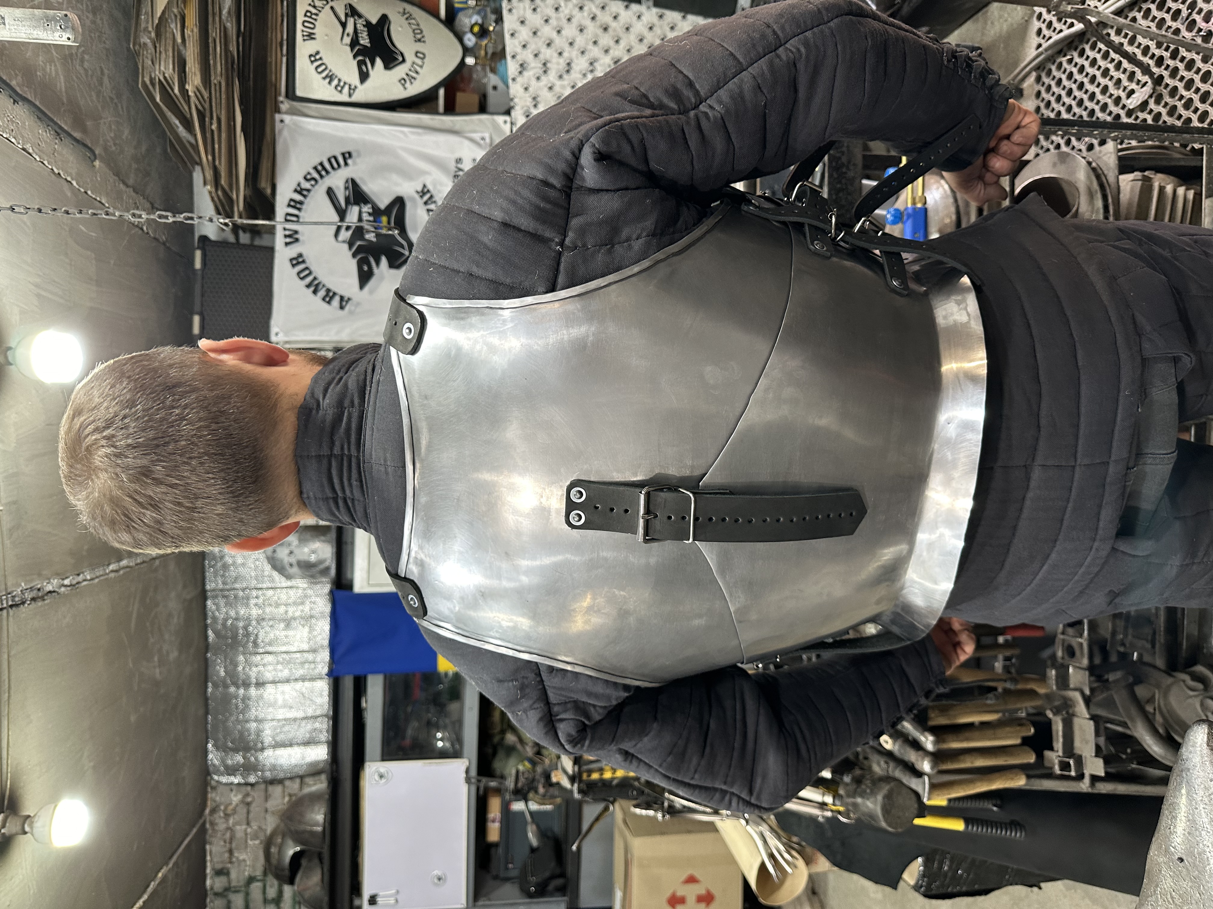 Armor vests “bib with back”