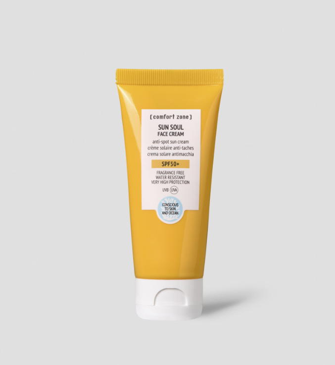 SUN SOUL FACE CREAM SPF50+ - СОНЦЕЗАХИСНИЙ КРЕМ ДЛЯ ОБЛИЧЧЯ ПРОТИ ПІГМЕНТНИХ ПЛЯМ SPF50+
