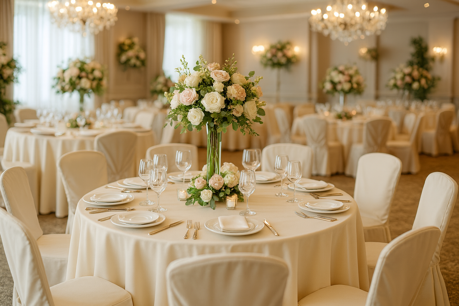 Скатертина для ресторану, кафе "Ніжний дотик "