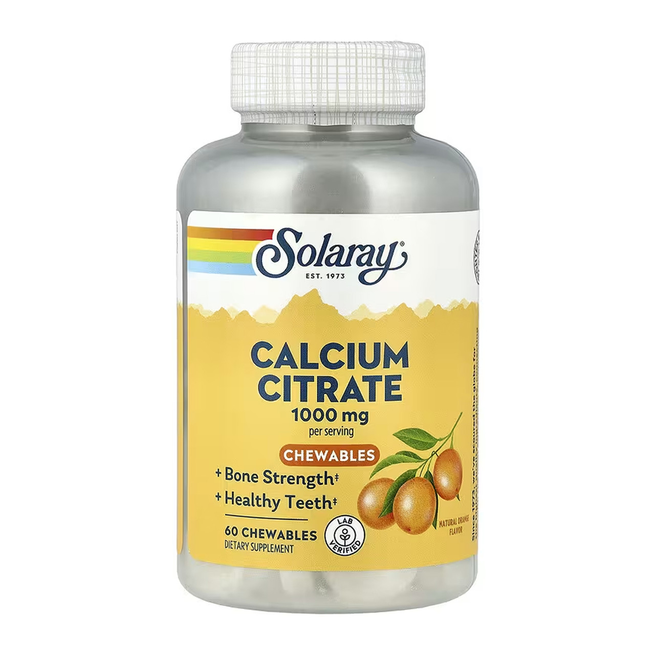 Calcium Citrate 1000mg - 60 chewables