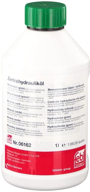 Рідина гідравлічна FEBI BILSTEIN LHM (зелена, мінеральна) 1L