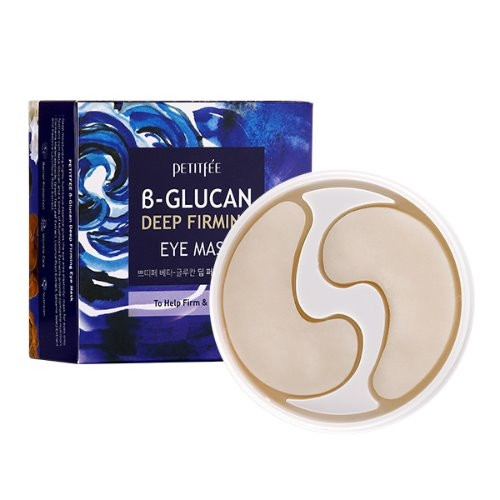 Супер зміцнюючі патчі під очі з бета-глюканом PETITFEE B-Glucan Deep Firming Eye Mask 60 шт