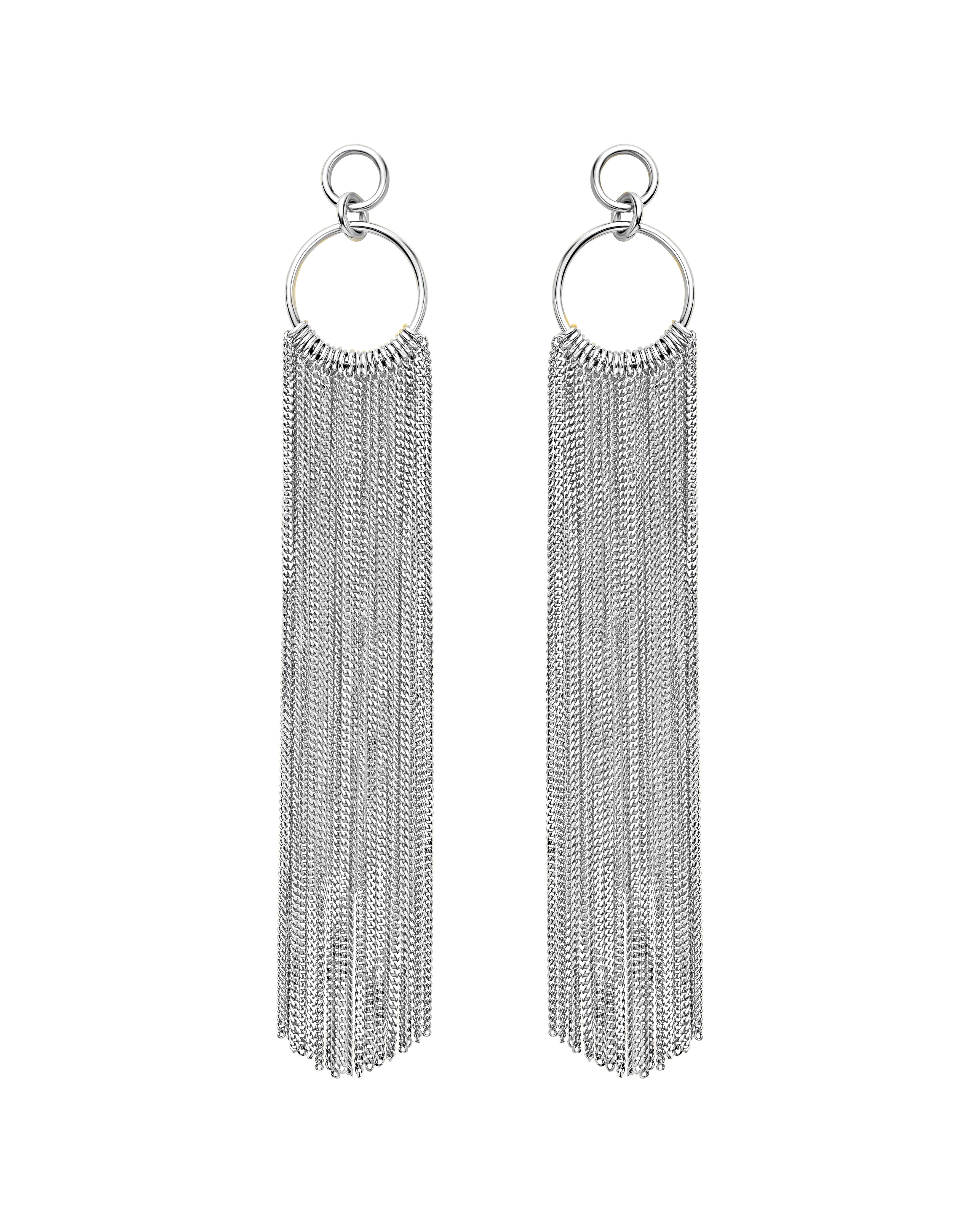 Earrings Waterfall Silver