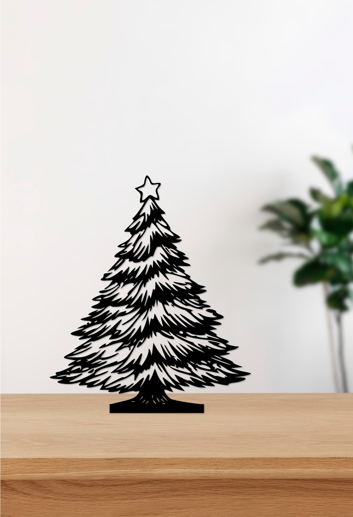 Металева настільна декор-ялинка “Classic Fir Tree”