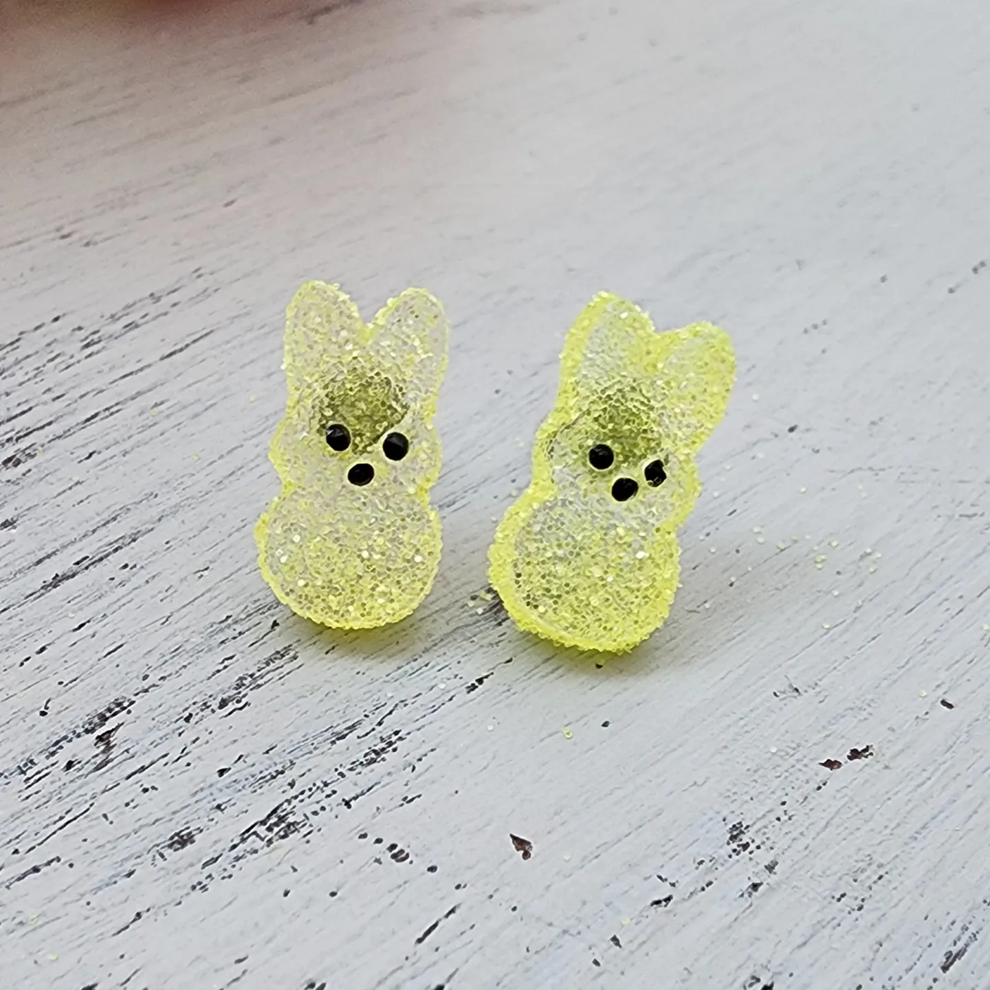 Peeps Bunny Earrings