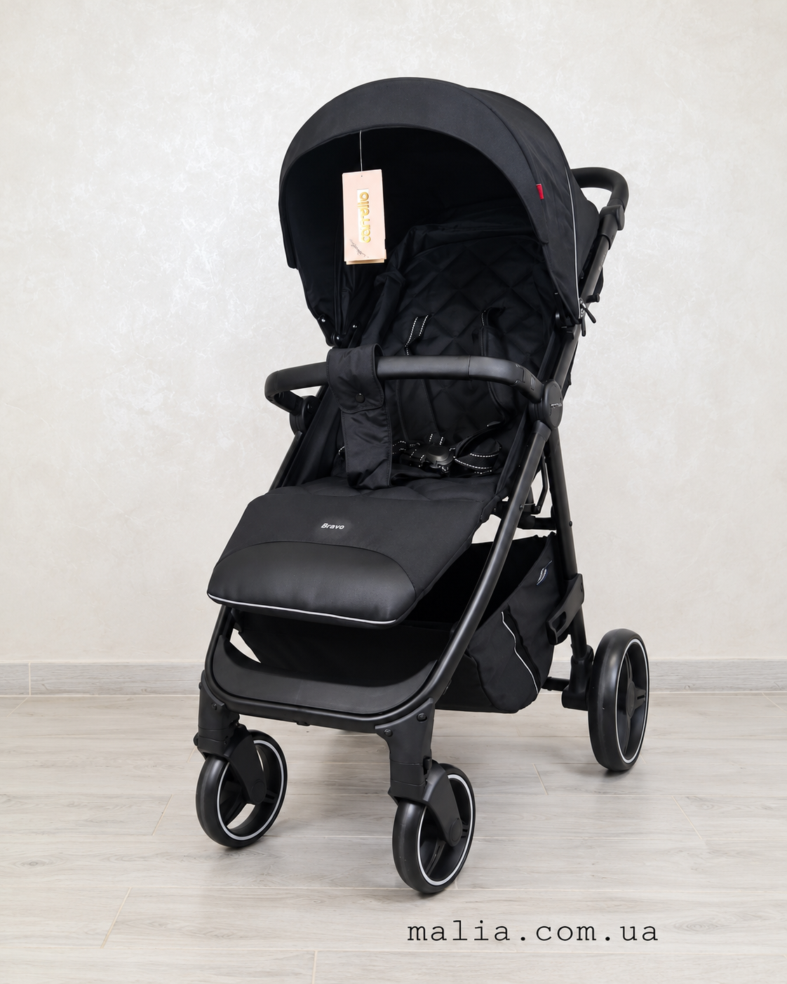 Візок прогулянковий Carrello Bravo CRL-8512 Pure Black