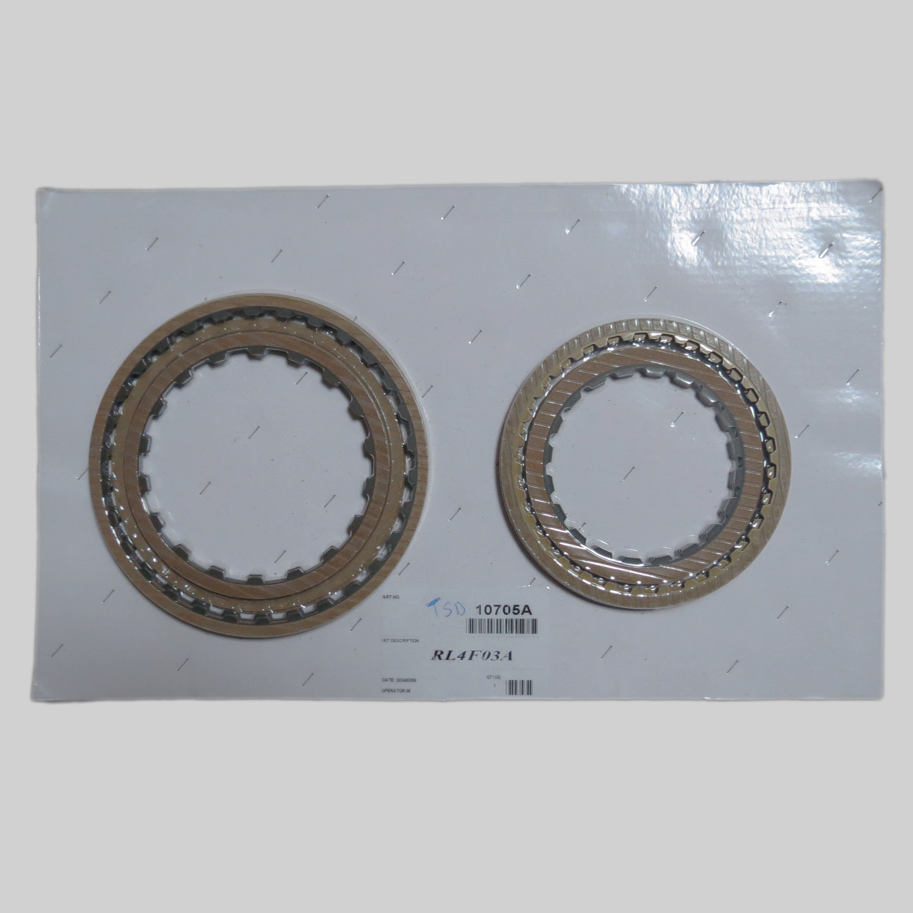 Комплект фрикційних дисків RL4F03A