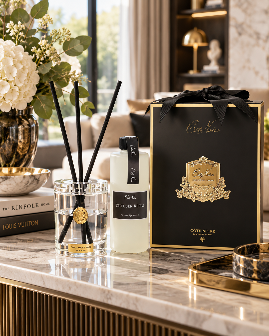Аромадифузор Cote Noire Eau de Vie Crystal Glass Diffuser 200 мл