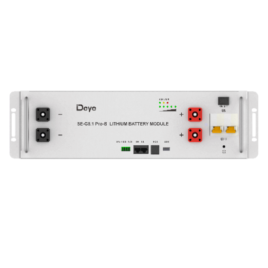 Акумуляторна батарея DEYE SE-G5.1 Pro-B LV 51.2V 100AH 5.12kWh LiFePO4