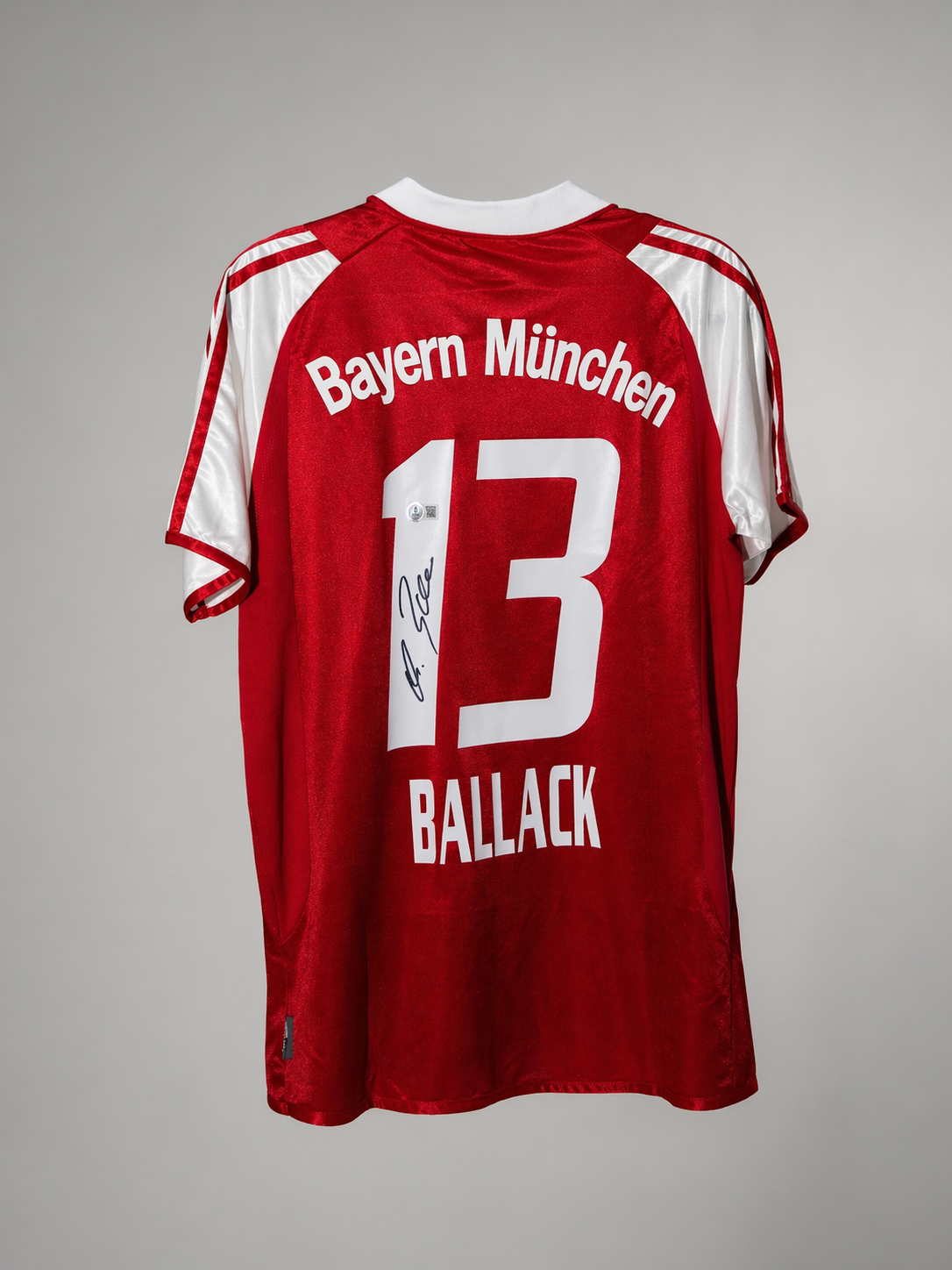 JERSEY BALLACK CERTIFICADO BECKETT