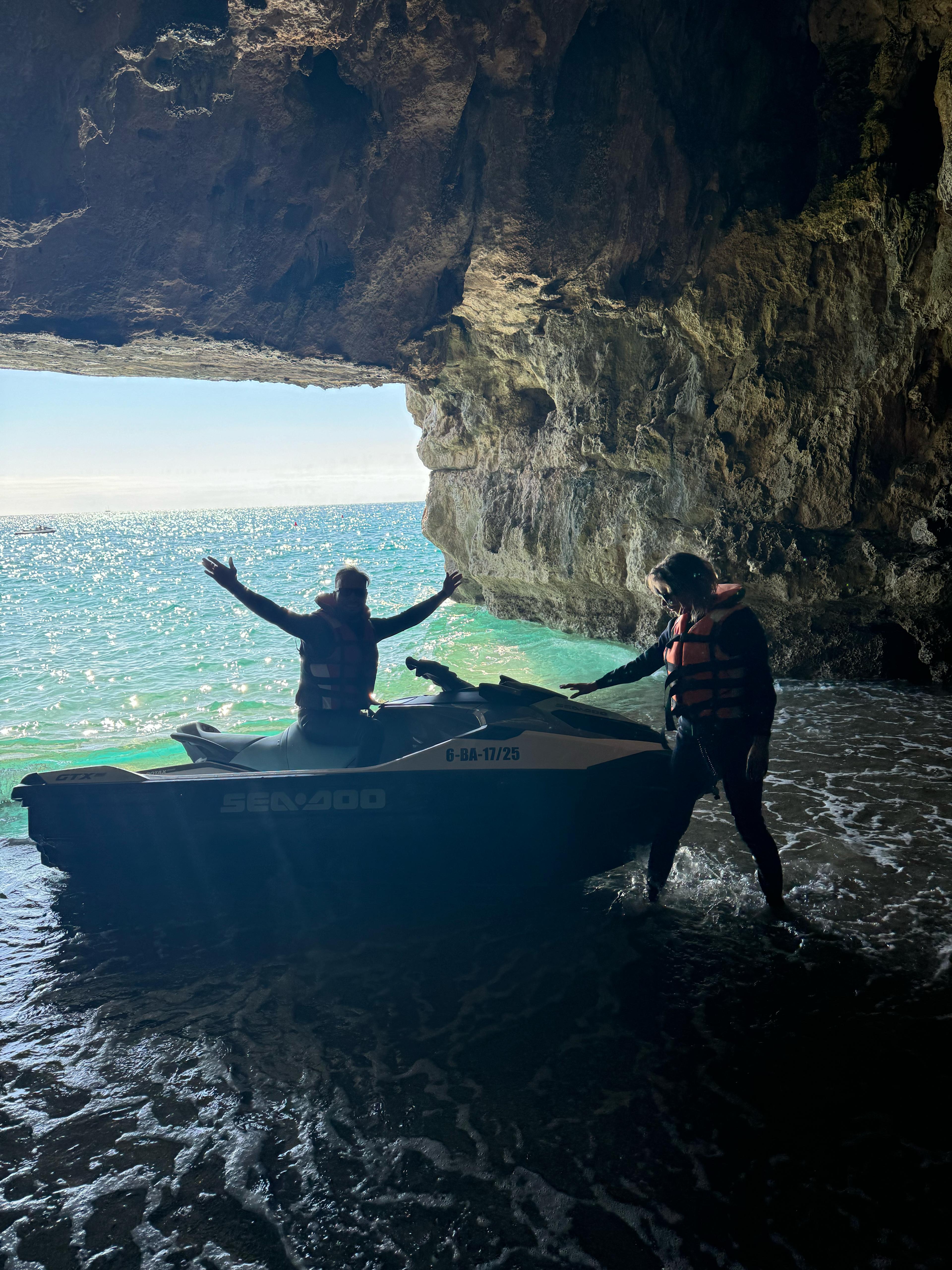 Jet Ski Cave Tour