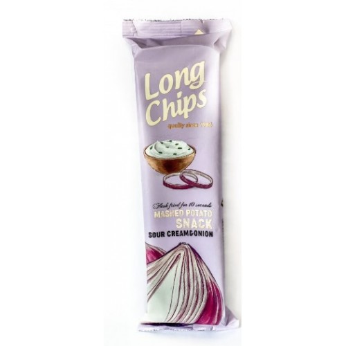 Чіпси Long Chips сметана та цибуля