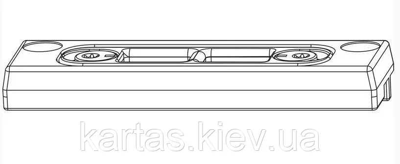 MACO 26460 Запірна планка зачіп під шпінгалет Rehau