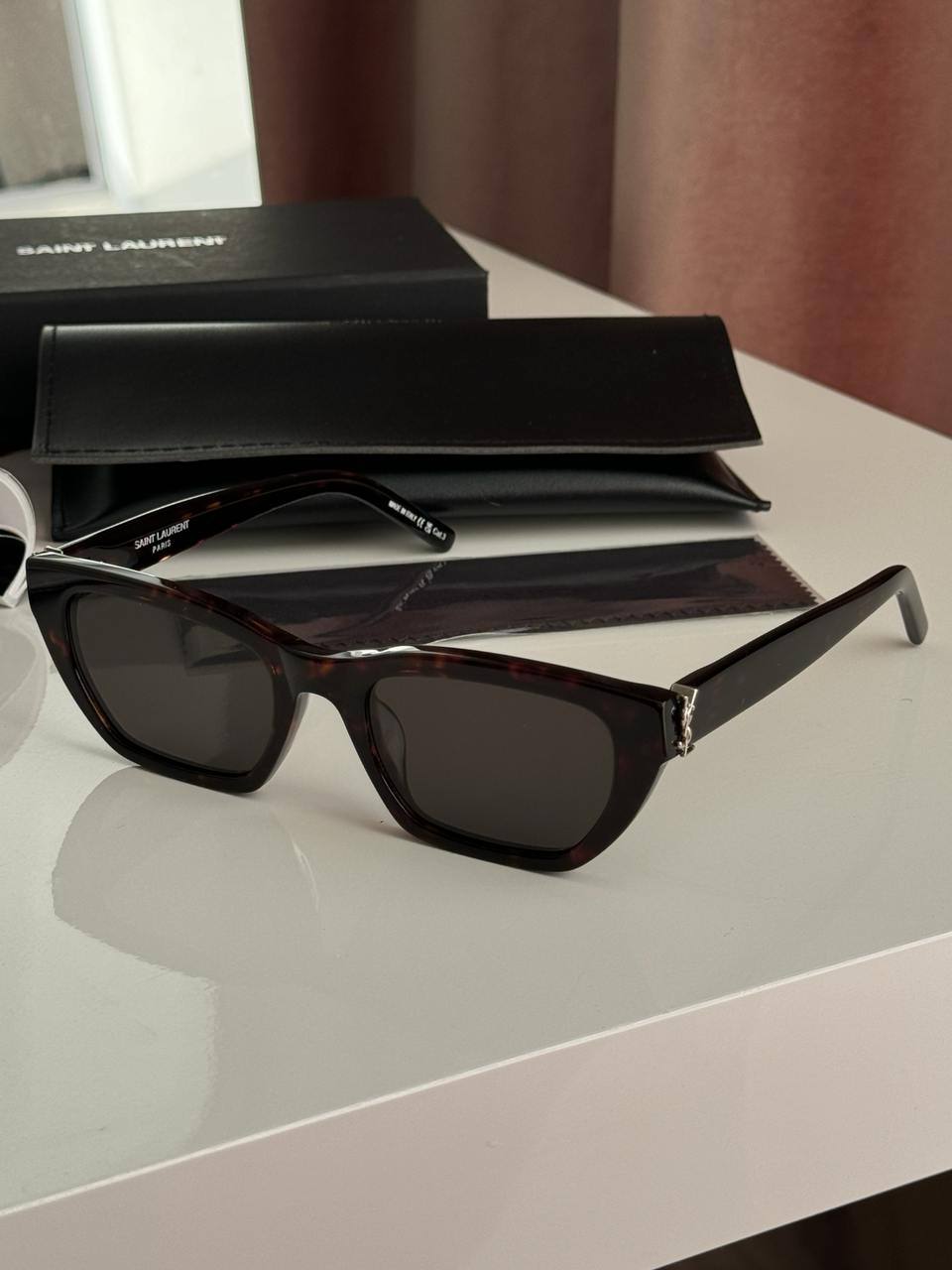 Glasses YSL Yves Saint Laurent Brown/Black
