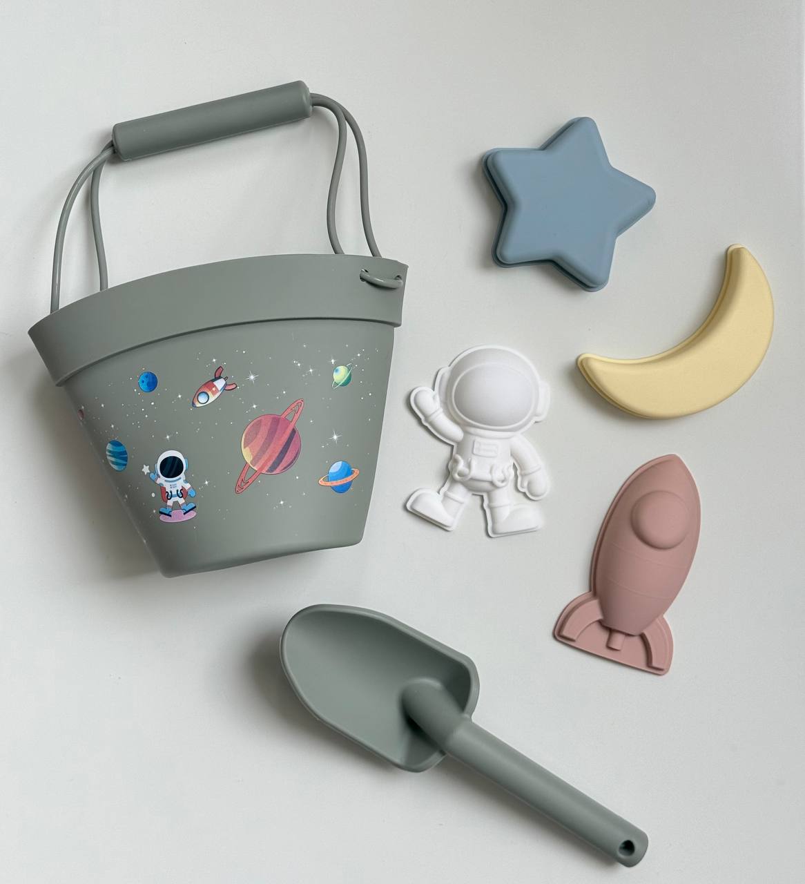 Набір іграшок для піску "Космос хакі"