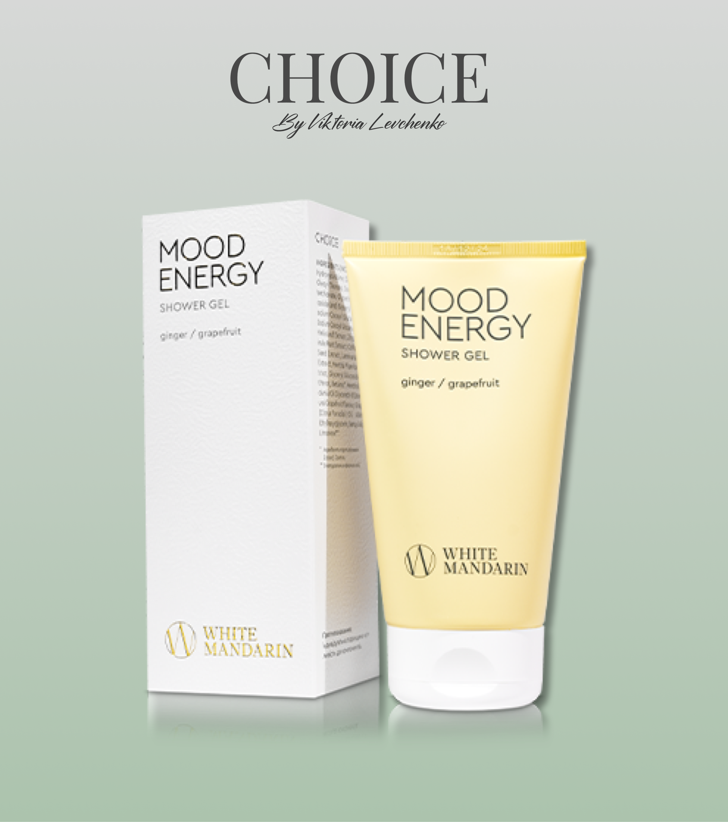 SHOWER GEL MOOD ENERGY | ГЕЛЬ ДЛЯ ДУШУ ІМБИР / ГРЕЙПФРУТ