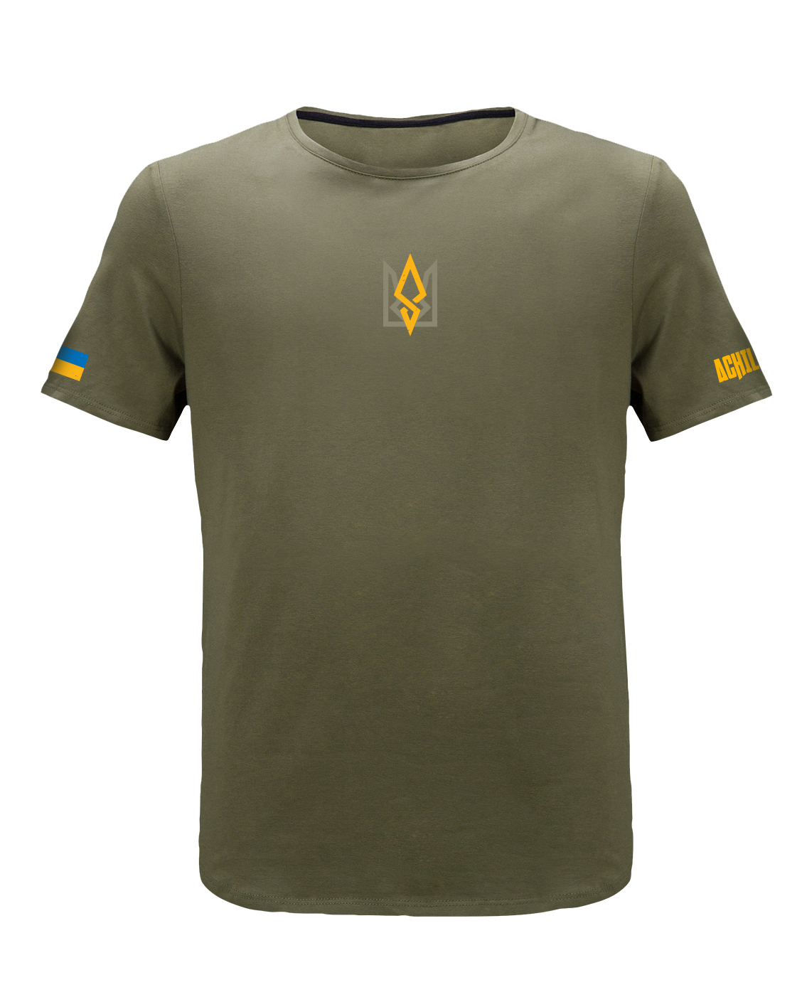 Футболка ТРИЗУБ АХІЛЛЕСА олива