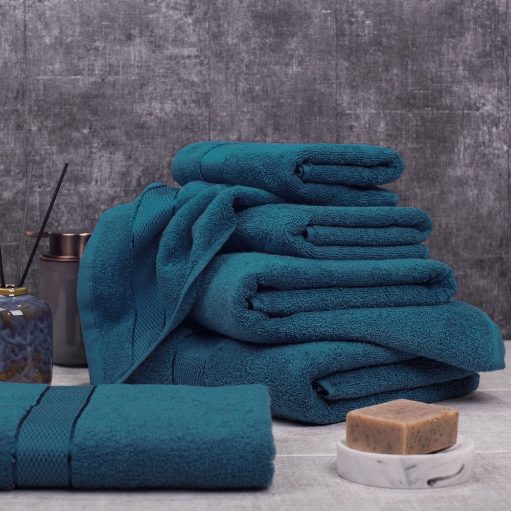 Рушник махровий 100% бавовна Лазур