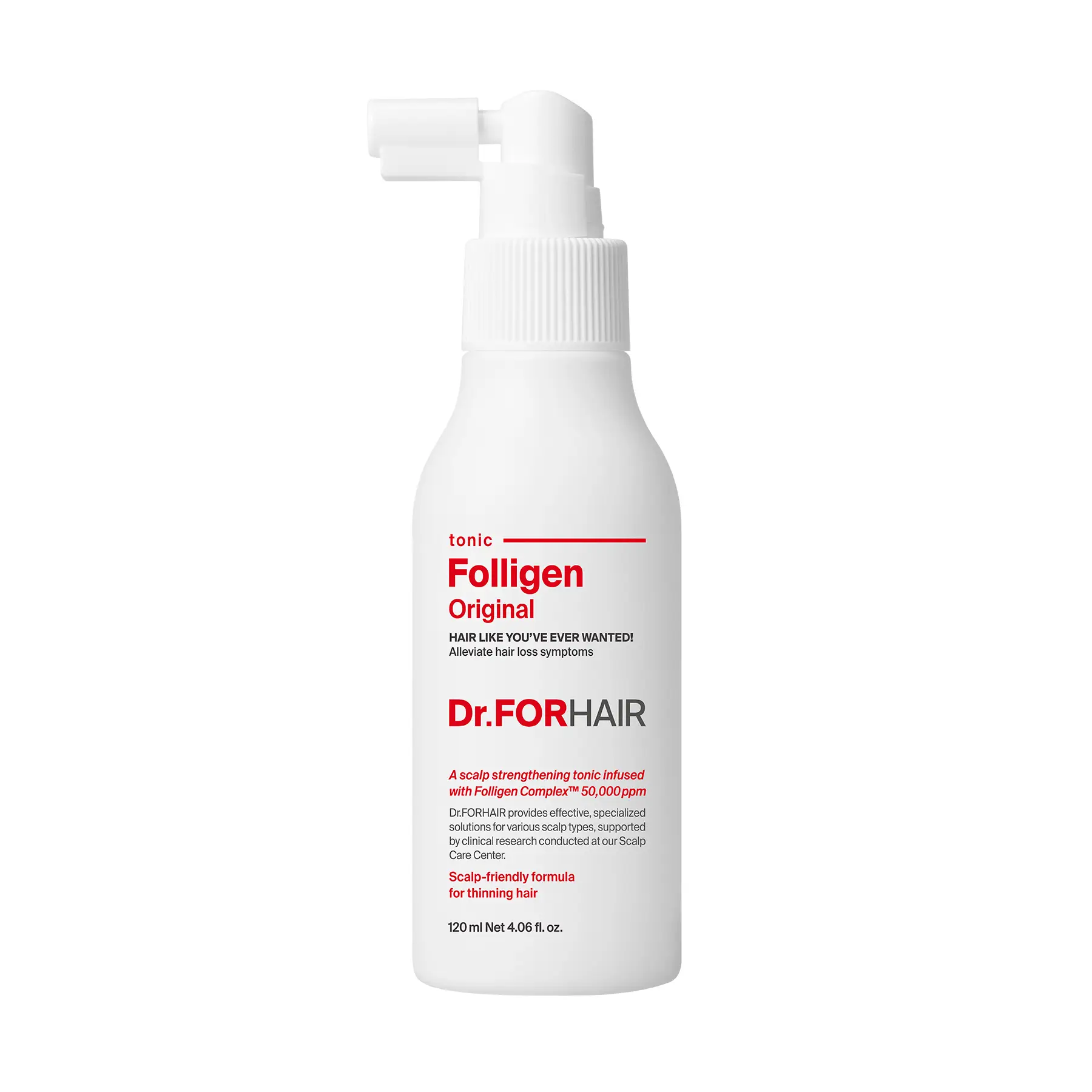 Стимулюючий тонік для росту волосся Dr.FORHAIR Folligen Tonic, 120 мл