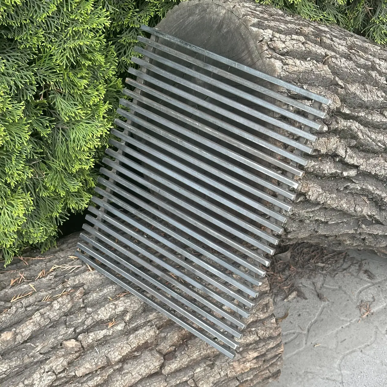 Сталева решітка-гриль для мангалу-барбекю