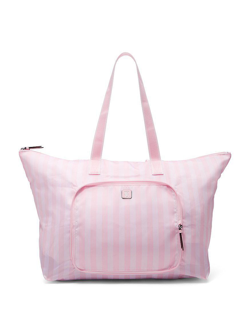 Сумка трансформер PINK STRIPE TOTE