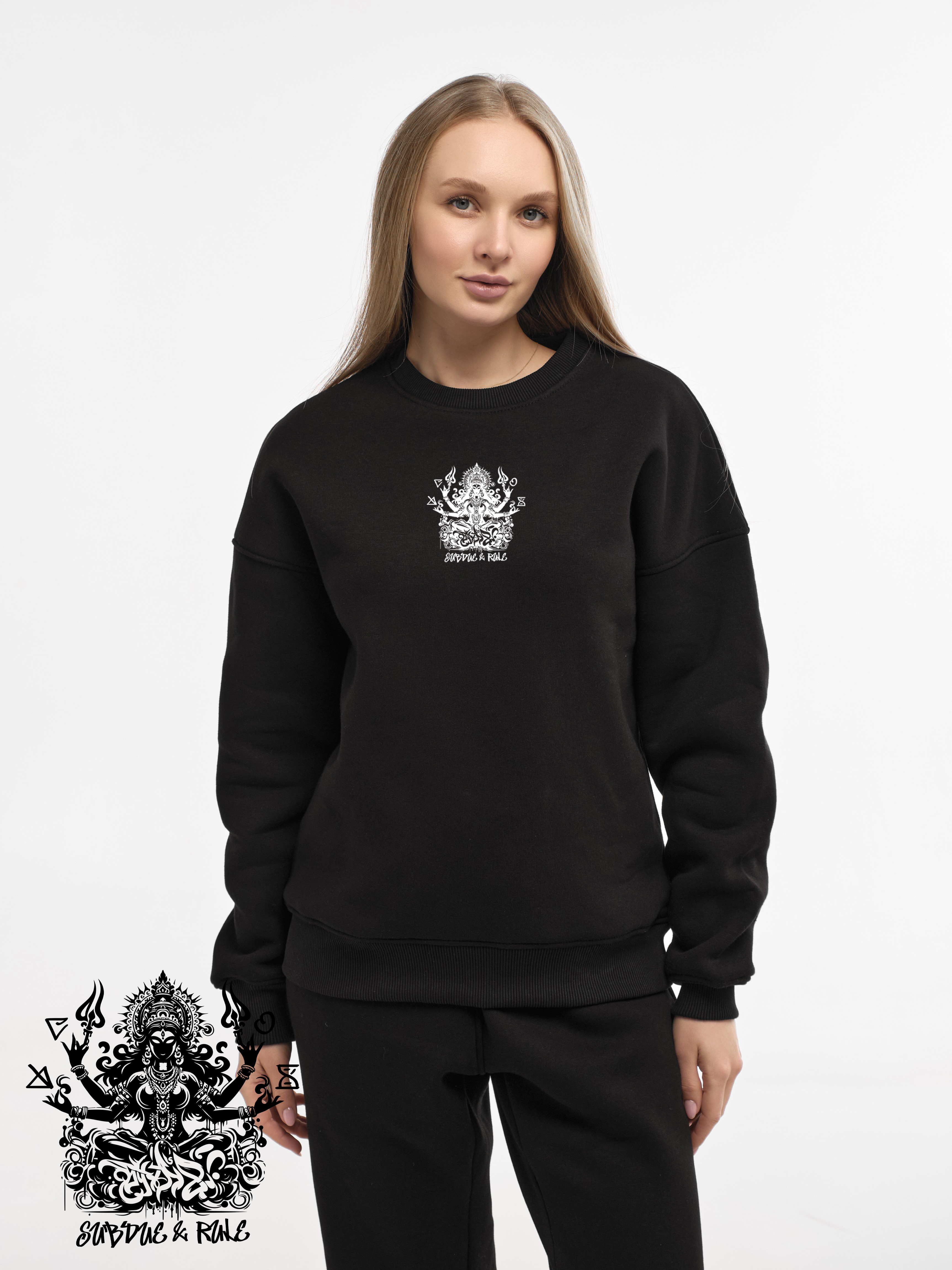 SWEATSHIRT "KALI" | BLACK EMOTION | XS1