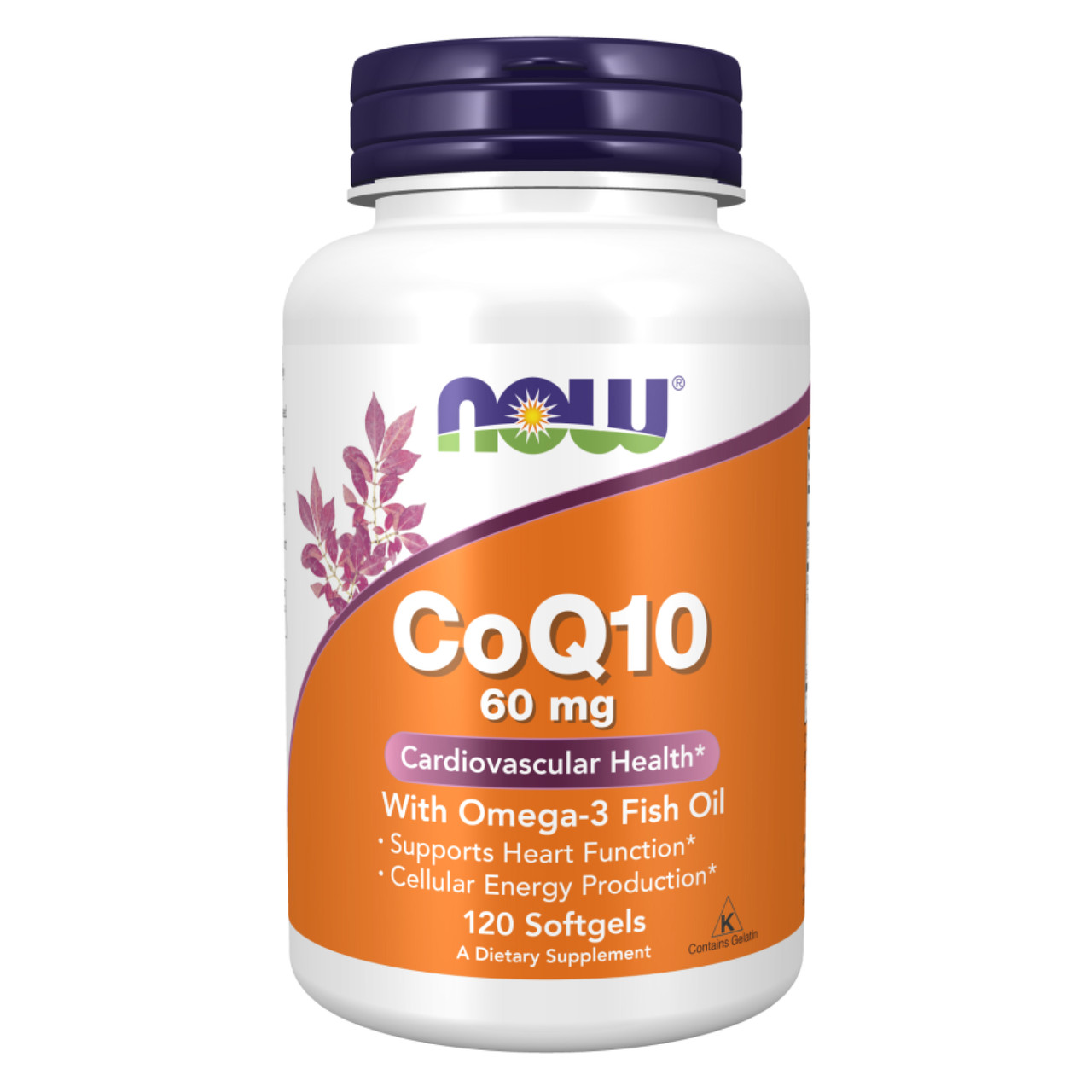 CoQ10 60mg with Omega-3 - 120 sgels