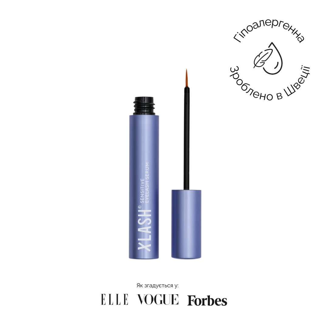 Сироватка для росту вій Xlash Sensitive Eyelash Serum для чутливих очей